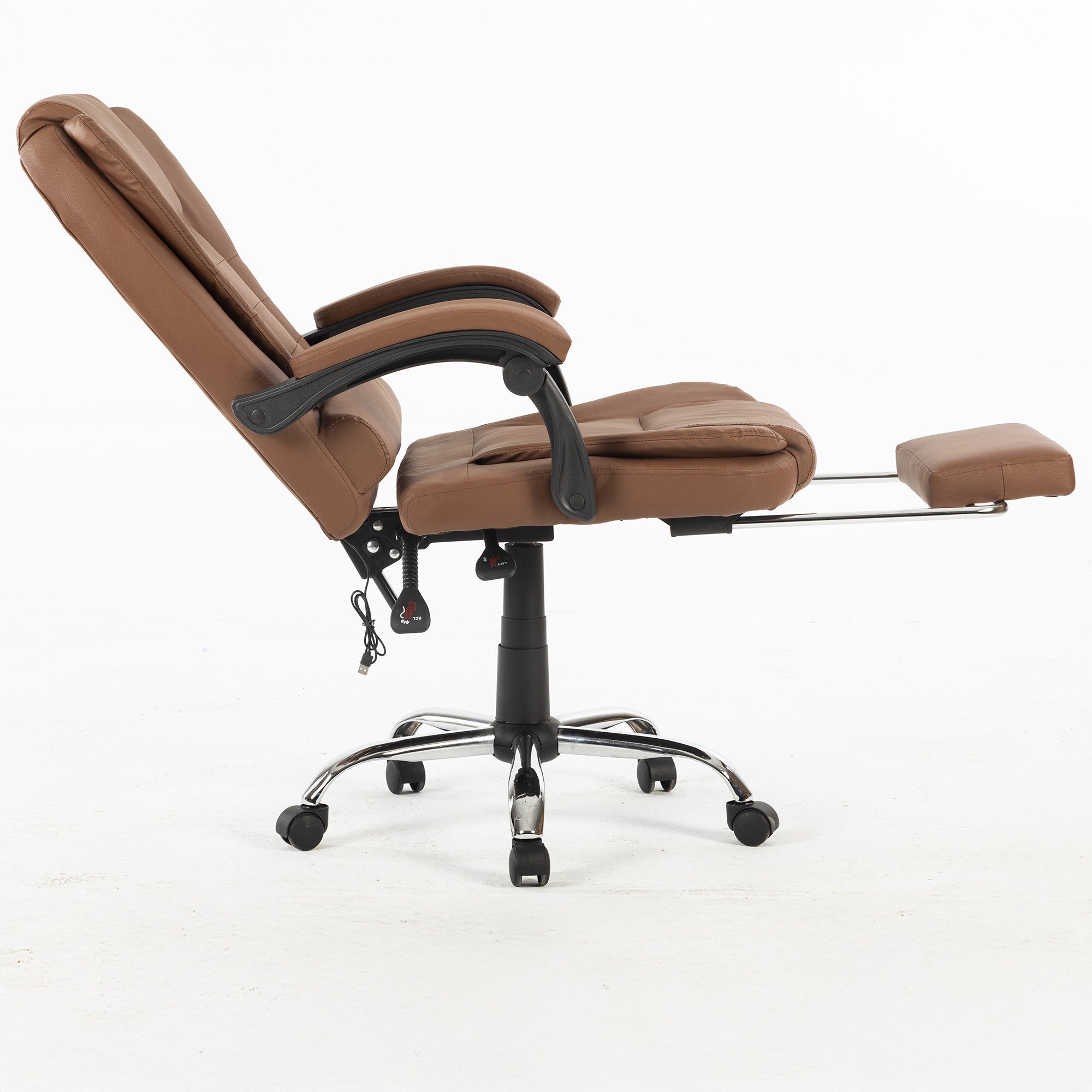 Scaun De Birou Directorial Ergonomic KD Home® ErgoLux Prime, Maro Scaun De Birou Directorial Ergonomic KD Home® ErgoLux Prime, Maro